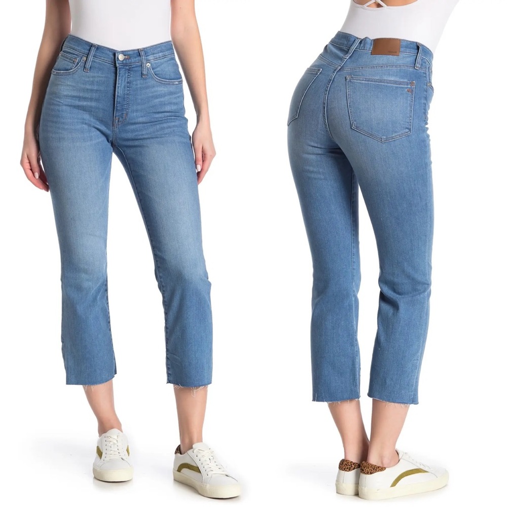MADEWELL Cali Demi Boot Light Wash Jeans